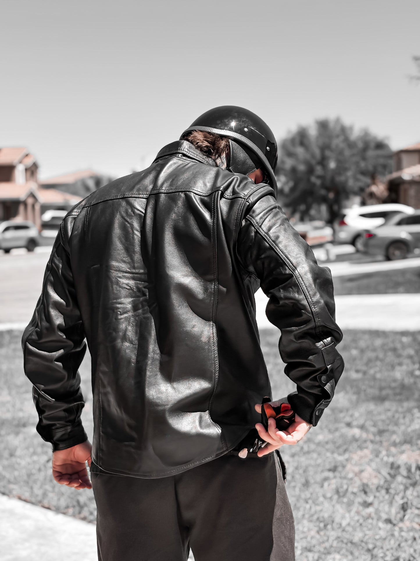 *PRE ORDER*-Leather Shirt
