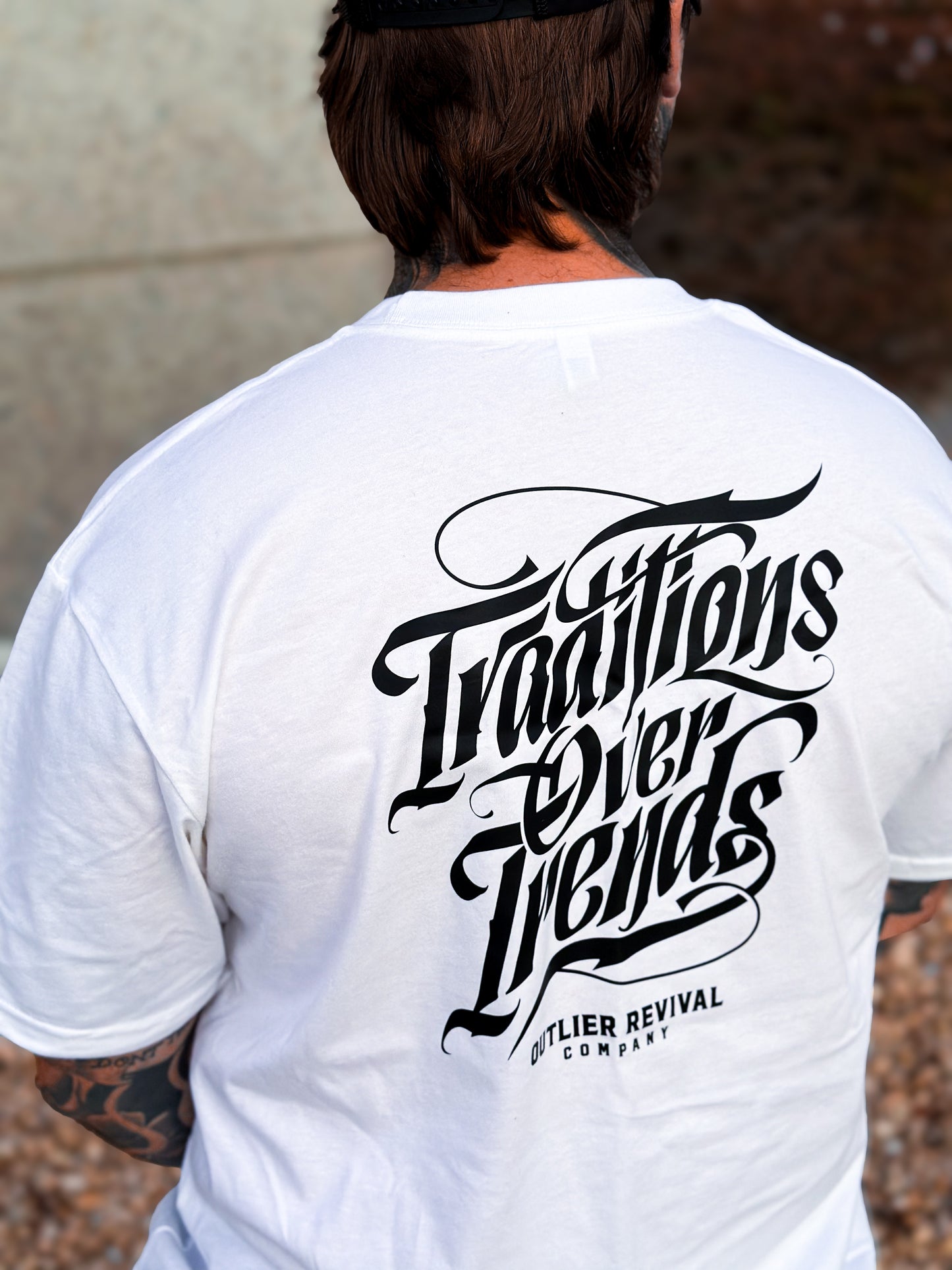 “Traditions” Tee - WHITE