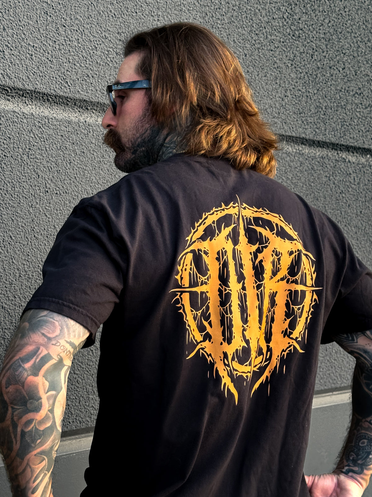 The “Void” T Shirt- Orange