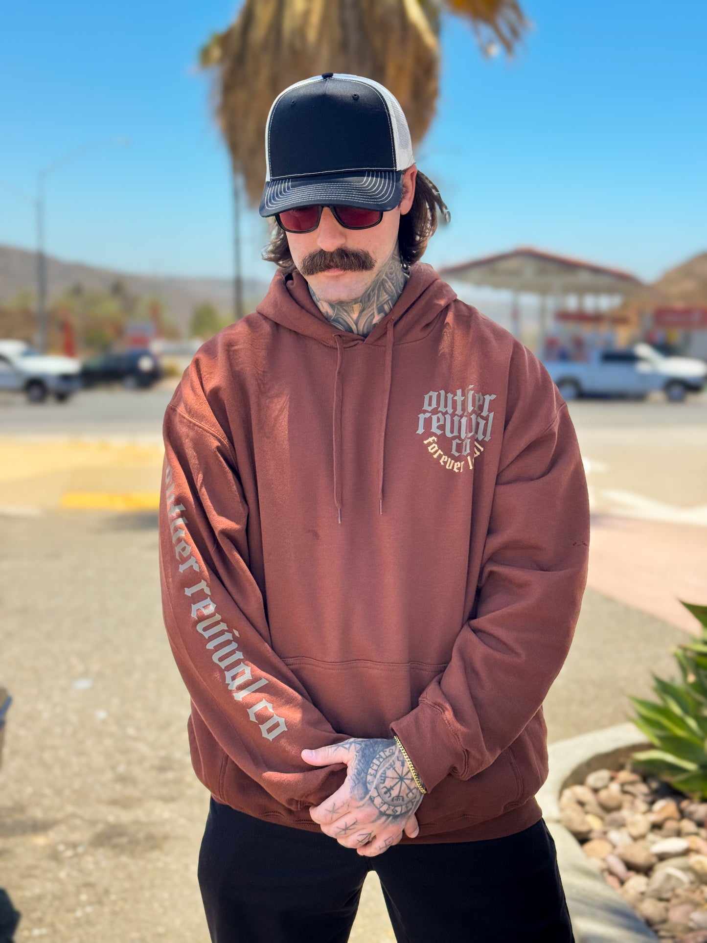 “The Pack” Hoodie( Cocoa)