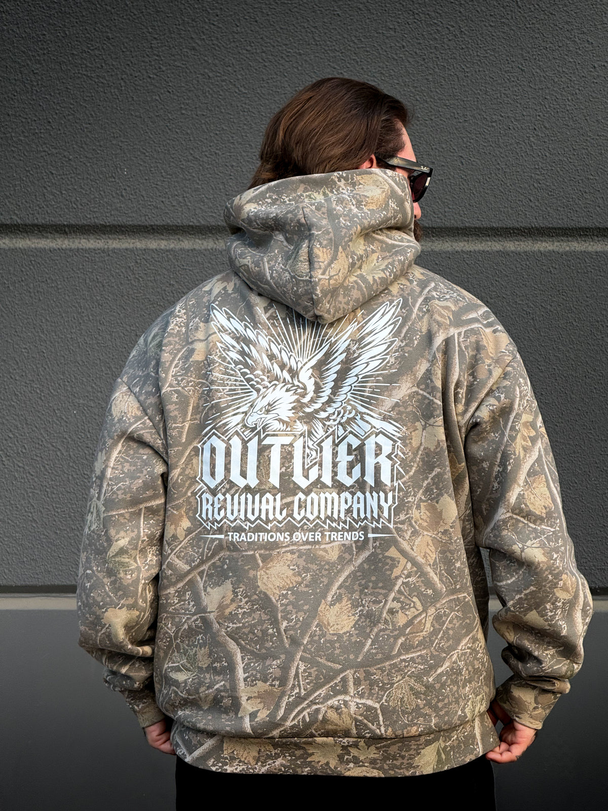 The “Aerial” Hoodie- Deadwood Camo