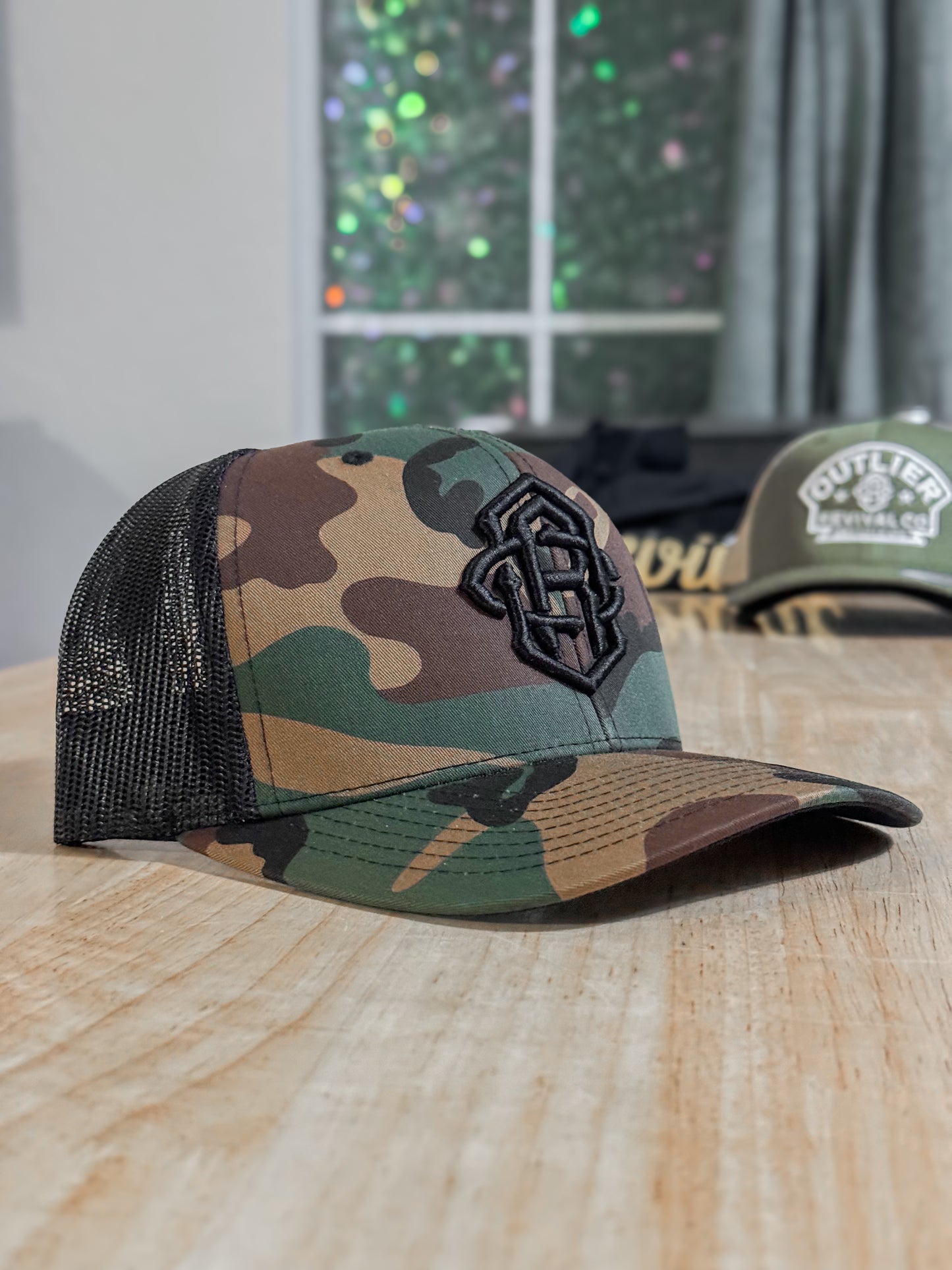 “Pendant” SnapBack Hat - God’s Plaid/BLK