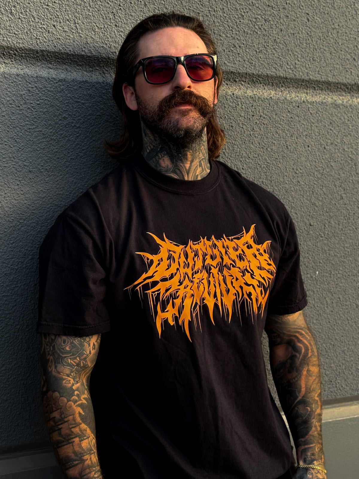 The “Void” T Shirt- Orange