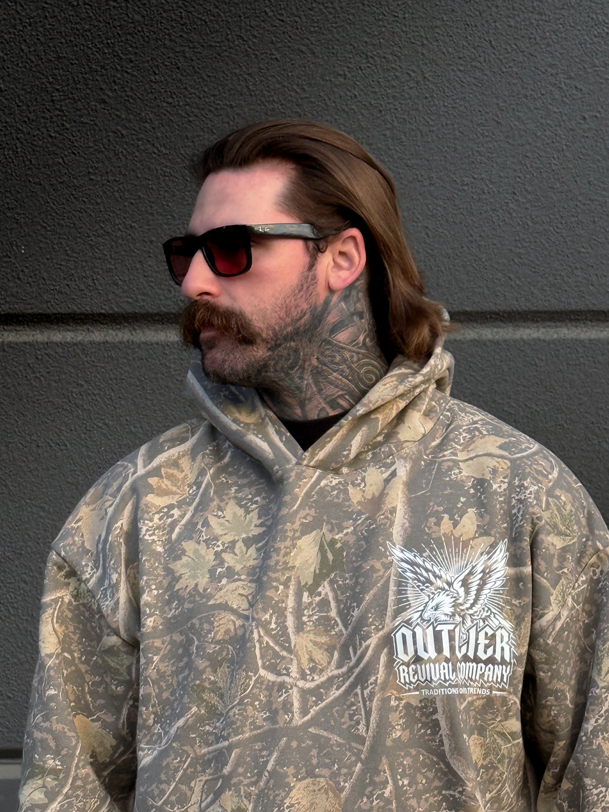 The “Aerial” Hoodie- Deadwood Camo