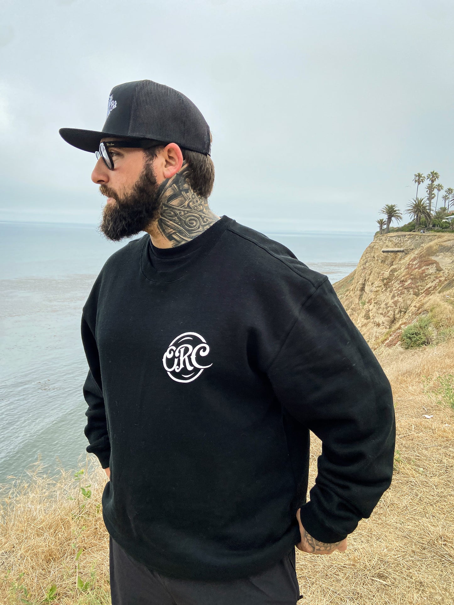 Crest Pullover Sweatshirt